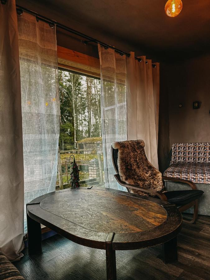 Private Farm Jakuzzi Sauna In The Forest Talsi Exterior foto